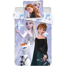 Disney Sort Børneværelse Disney Frozen 2 Junior Sengetøj 100x140cm