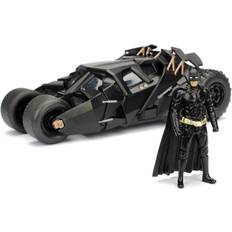 Jada Metal Legetøj Jada DC Comics The Dark Knight Batmobile & Batman