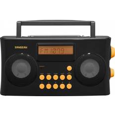 Sangean Alarm - Batterier - Bærbar radio - FM Radioer Sangean PR-D17