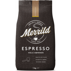 Merrild Hele kaffebønner Merrild Espresso 1000g 1pack