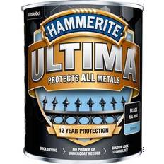 Hammerite Ultima Metalmaling White, Smooth White 0.25L