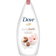 Dove Bade- & Bruseprodukter Dove Caring Bath Almond Cream with Hibiscus 750ml