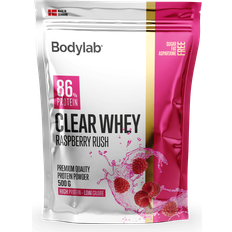 Bodylab Valleproteiner Proteinpulver Bodylab Clear Whey Raspberry Rush 500g