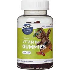 D-vitaminer Vitaminer & Mineraler Livol Vitamin Gummies Cola 75 stk