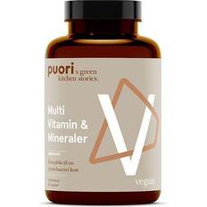 Jod - Multivitaminer Kosttilskud Puori Multi Vitamin & Minerals 60 stk