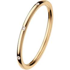 Bering Smykker Bering Arctic Symphony Ring - Gold/Transparent