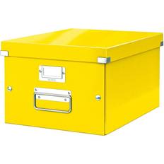 Hvid Skrivebordsopbevaring & Brevbakker Leitz Click & Store Wow Medium Storage Box