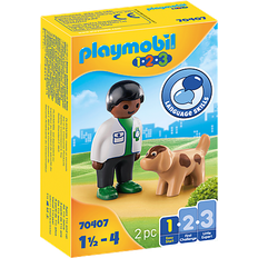 Playmobil Figurer Playmobil Vet with Dog 70407