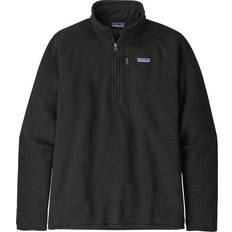 Patagonia Herre - XS Sweatere Patagonia Better Sweater 1/4-Zip Fleece Jacket - Black