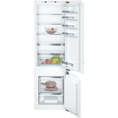 Flaskehylder - Integrerede køle/fryseskabe - Køleskab over fryser Bosch KIS87AFE0 Hvid