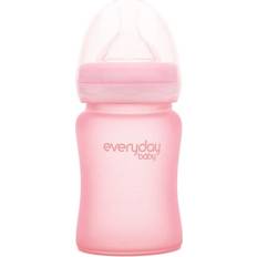Everyday Baby Sutteflasker Everyday Baby Glass Baby Bottle with Heat Indicator 150ml