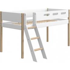 Flexa Eg Senge Flexa Mid-High Bed with Slanting Ladder 150x165cm