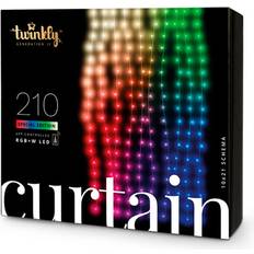 Twinkly Lyskæder & LED bånd Twinkly Curtain Special Edition Lyskæde 210 Pærer
