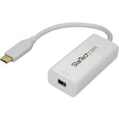 DisplayPort mini - DisplayPort-kabler - Sort StarTech USB C-DisplayPort Mini M-F 0.1m