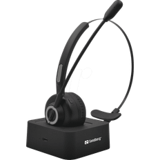 1.0 (mono) - On-Ear - Trådløse Høretelefoner Sandberg Bluetooth Office Headset Pro
