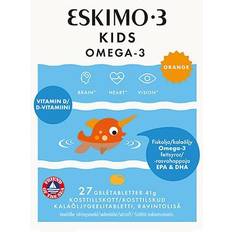 B-vitaminer Vitaminer & Kosttilskud Eskimo3 Kids Omega-3 27 stk