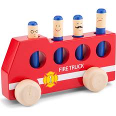 Udrykningskøretøj New Classic Toys Pop Up Fire Truck