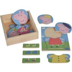 Eichhorn Peppa Pig Dress Up Puzzle 14 Pieces