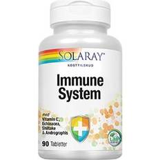 C-vitaminer Kosttilskud Solaray Immune System 90 stk