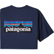 Patagonia XL T-shirts & Toppe Patagonia P-6 Logo Responsibili-T-shirt - Classic Navy