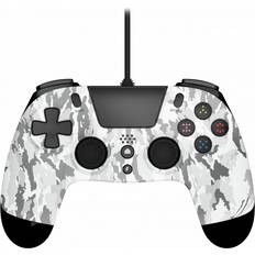 Gioteck 1 - PlayStation 4 Gamepads Gioteck VX4 Premium Wired Controller (PS4) - Hvid Camo