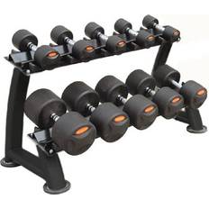 Peak Fitness Dumbbell Set with Stand 12-20kg