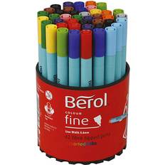 Berol Tekstilpenne Berol Colour Fine 0.6mm 42-pack