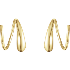Georg Jensen Mercy Swirl Earrings - Gold