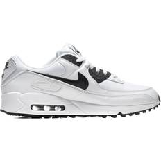 Nike 44 ⅓ - Herre - Snørebånd Sneakers Nike Air Max 90 M - White/Black