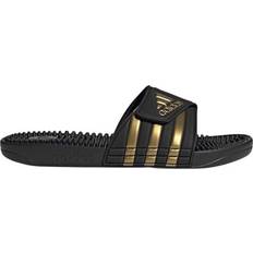Adidas 35 ½ Badesandaler adidas Adissage Slides - Core Black/Gold Metallic