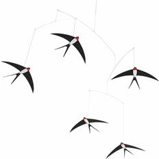 Flensted Sort Babyudstyr Flensted Flying Swallows 5 Mobile