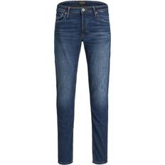 Jack & Jones Bukser & Shorts Jack & Jones Glenn Original AM 814 Slim Fit Jeans - Blue/Blue Denim