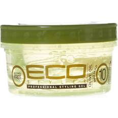 Farvet hår - Reparerende Hårgel Eco Style Olive Oil Styling Gel 236ml