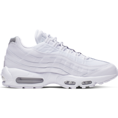 Nike 5 - Imiteret læder - Unisex Sneakers Nike Air Max 95 Essential - White/Pure Platinum/Reflect Silver/White