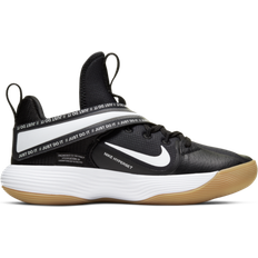 12 - Unisex Volleyballsko Nike React HyperSet - Black/Gum Light Brown/White