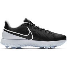 42 - Strikket stof - Unisex Golfsko Nike React Infinity Pro - Black/Metallic Platinum/White