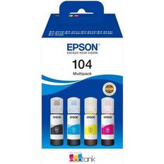 Epson Cyan Blækpatroner Epson 104 (Multipack)
