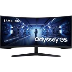 3440 x 1440 (UltraWide) - Gaming Skærme Samsung Odyssey G5 C34G55TWW 34"