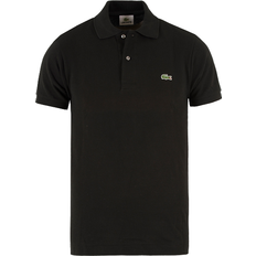 Lacoste Sort T-shirts & Toppe Lacoste Petit Piqué Slim Fit Polo Shirt - Black