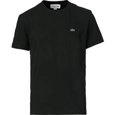 Lacoste Sort Overdele Lacoste Crew Neck T-shirt - Black