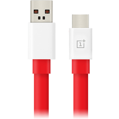 Rød - USB-kabel Kabler OnePlus Supervooc USB C - USB C M-M 1.5m
