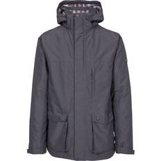 Trespass Polyester Regnjakker & Regnslag Trespass Vauxelly Padded Waterproof Jacket - Dark Grey