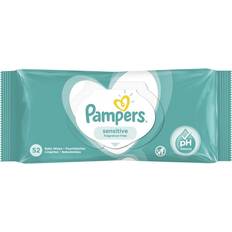 Pampers Hvid Babyudstyr Pampers Sensitive Baby Wipes 52pcs