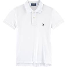 Ralph Lauren Drenge Overdele Børnetøj Ralph Lauren Kid's Performance Jersey Polo Shirt - White (383459)