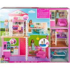 Barbie Dukkehusdukker Dukker & Dukkehus Barbie House with Furniture & Accessories