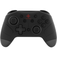 Nintendo Switch Gamepads på tilbud Deltaco Gaming Nintendo Switch Bluetooth Controller-Black