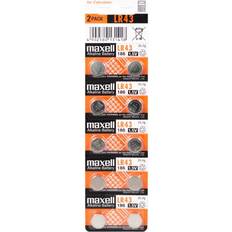 Maxell LR43 Alkaline Compatible 10-pack