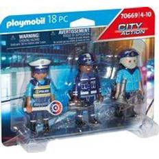 Playmobil Politi Figurer Playmobil Police Figure Set 70669
