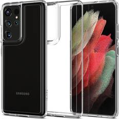 Spigen Samsung Galaxy S21 Ultra Mobiletuier Spigen Ultra Hybrid Case for Galaxy S21 Ultra