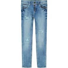 Name It Skinny Fit Jeans - Blue/Light Blue Denim (13185466)